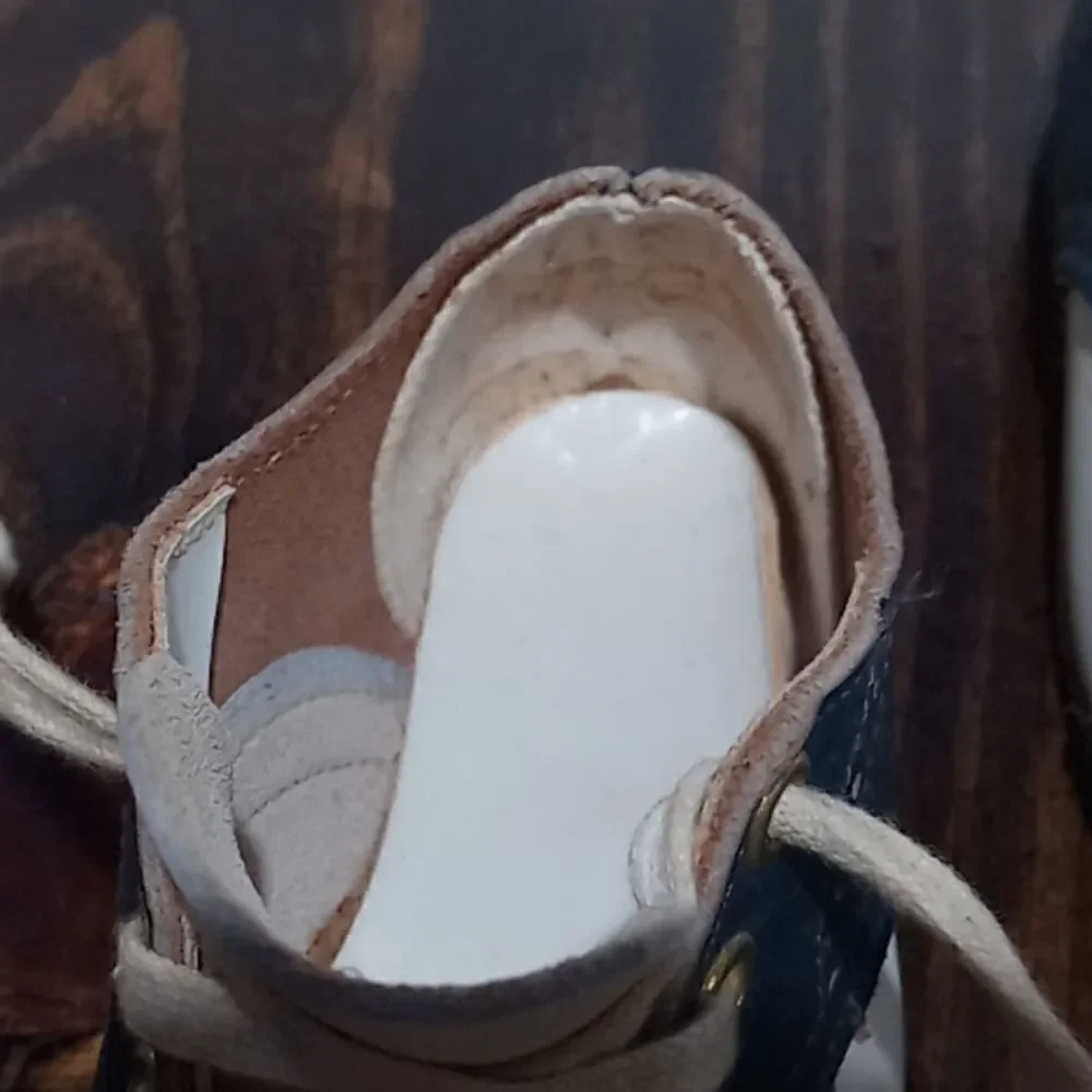 Vintage Leather Baby Deer Shoes
